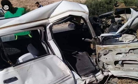بالصور .. إربد : وفاة واصابة بالغة في حادث سير مروع بالصور .. إربد : وفاة واصابة بالغة في حادث سير مروع