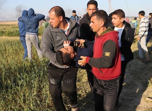 إصابة 7 مواطنين برصاص الاحتلال شرق جباليا