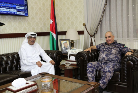 اللواء البزايعة يبحث مع السفير الإماراتي علاقات التعاون اللواء البزايعة يبحث مع السفير الإماراتي علاقات التعاون