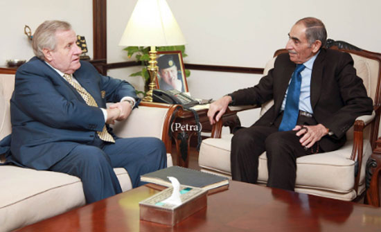 الزعبي: العلاقات الاردنية الايطالية في تطور مستمر