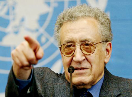 بعد تأكده من فشل مهمته.. الإبراهيمي يعلن نهاية الشهر الجاري استقالته كمبعوث أممي وعربي إلى سوريا