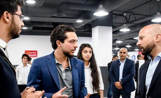 ولي العهد يفتتح مختبر تصنيع باسم "مصنع الأفكار" لتعزيز منظومة الابتكار ولي العهد يفتتح مختبر تصنيع باسم "مصنع الأفكار" لتعزيز منظومة الابتكار