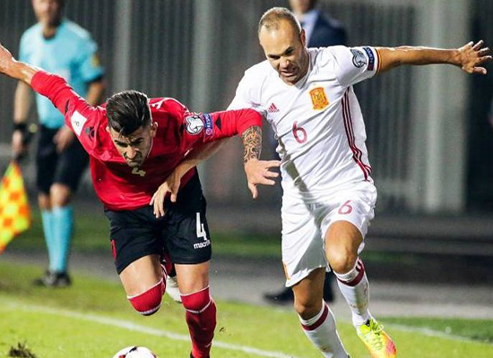 بالفيديو: إسبانيا تجتاز ألبانيا بهدفين وترتقي لصدارة المجموعة