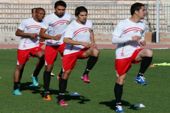 المنتخب الأردني يواصل تدريباته استعدادا لمواجهة استراليا المنتخب الأردني يواصل تدريباته استعدادا لمواجهة استراليا