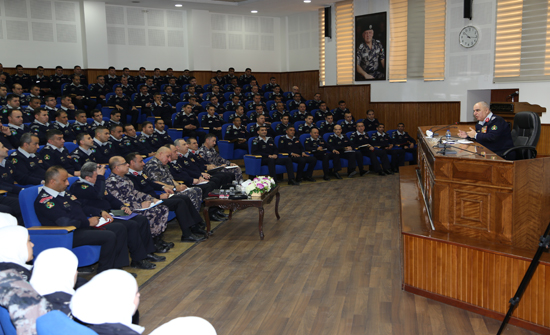 البزايعه يلتقي عدد من الكوادر الإسعافية العاملة في الدفاع المدني