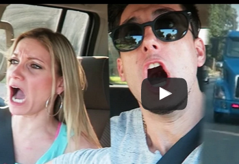 شاهد.. رجل يثير فزع زوجته بسبب مزحة