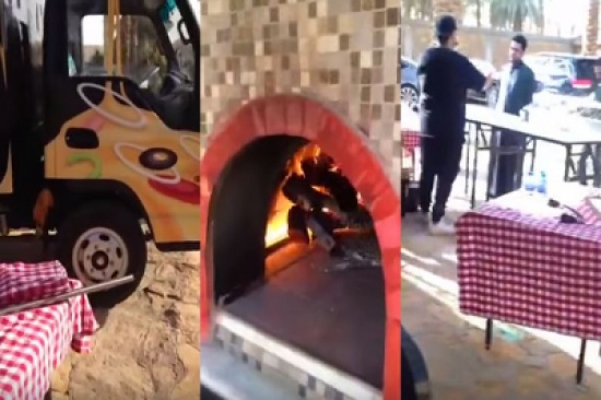 فيديو: شاب سعودي يترك وظيفته والسبب شاحنة البيتزا فيديو: شاب سعودي يترك وظيفته والسبب شاحنة البيتزا