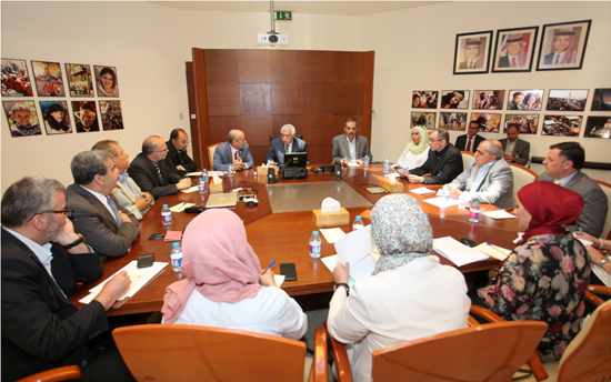 أمين عمان يلتقي نقيب المهندسين الأردنيين