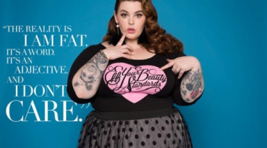 بالصور: تتصالح مع نفسها فتصبح أسمن عارضة أزياء في العالم