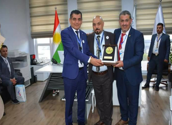 وفد من جامعة إربد الأهلية يشارك في المعرض العلمي الدولي الأول في إقليم كردستان العراق