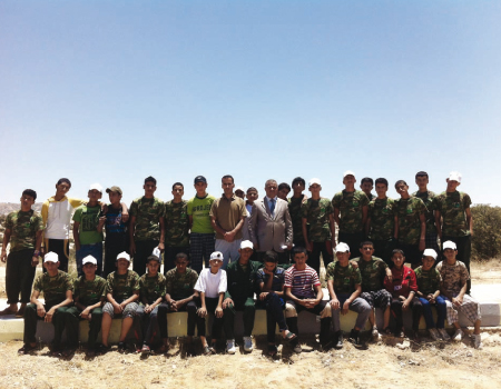 اختتام معسكري الطيبة والشونة الشمالية النهاريين في اربد