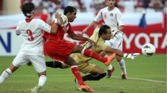 بالصور : تعادل سلبي عنوان موقعة النشامى والاحمر العماني بالصور : تعادل سلبي عنوان موقعة النشامى والاحمر العماني