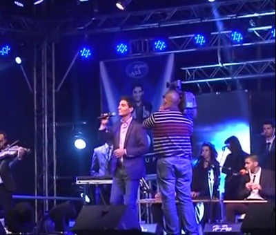 " إسرائيل " تخترق حفلات محمد عساف ( فيديو ) " إسرائيل " تخترق حفلات محمد عساف ( فيديو )