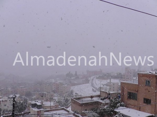 بالصور : جرش تغطى بالثلج لأول مرة منذ عام 1992 بالصور : جرش تغطى بالثلج لأول مرة منذ عام 1992