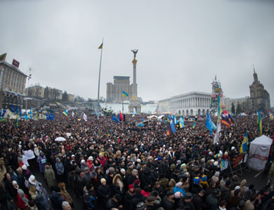 إجراءات احترازية في اوكرانيا بعد تهديدات بأعمال ارهابية