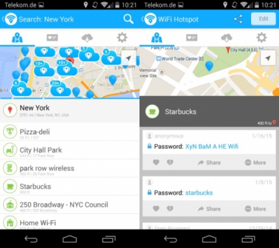 "WIFIMAPPER" تطبيق لإيجاد شبكات "واي فاي" المجانية حول العالم "WIFIMAPPER" تطبيق لإيجاد شبكات "واي فاي" المجانية حول العالم