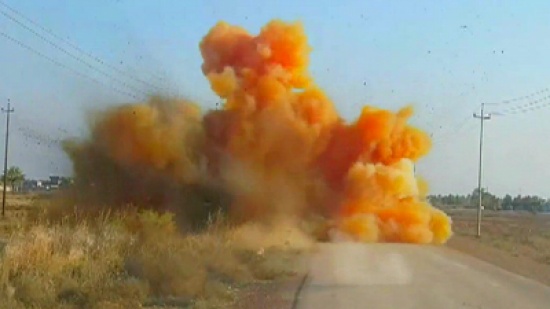 5 اصابات جراء تسرب غاز الكلور من اسطوانة في محطة بوادي رجب