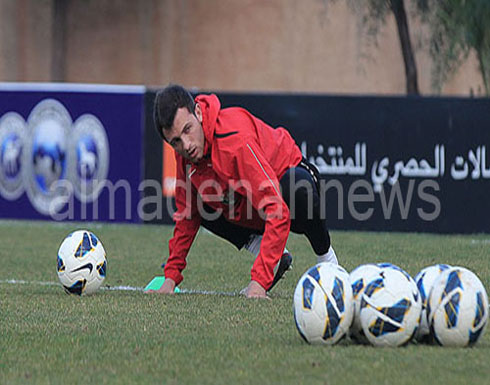 لاعبو المنتخب يخضعون لتدريب تحمل