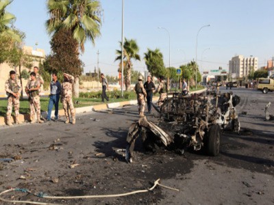 مقتل 43 شخصا في هجوم انتحاري جنوبي بغداد