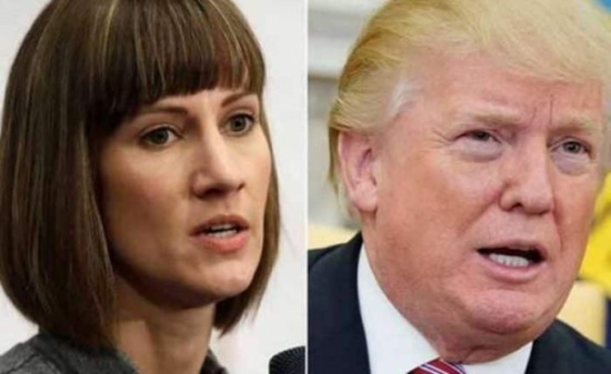 مغرداً عن التحرش.. ترمب: لم أُقَبّل هذه المرأة