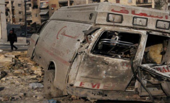 تقرير حقوقي: الأسد والروس قصفوا مستشفى كل 29 ساعة!