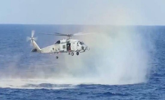 بالفيديو : تدريبات عسكرية تركية قبالة السواحل الليبية