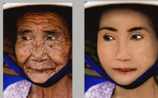 شاهد.. كيف تتحول امرأة عمرها 100 عام إلى شابة أنيقة؟