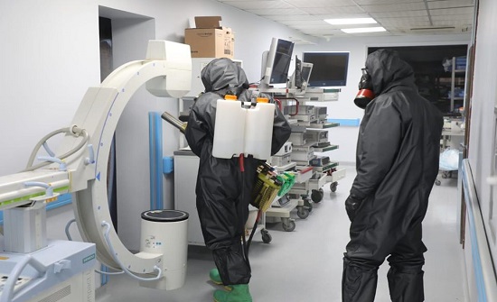 الدفاع المدني: تطهير 22 موقعاً خلال فترة الحظر الشامل