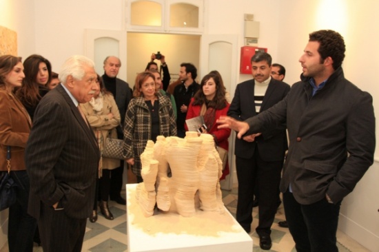 بلتاجي يفتتح معرض "رواد 4 : المعماري مصمما " في جاليري نبض