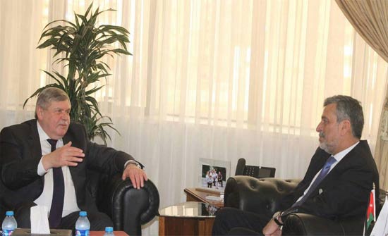 السفير الروسي يزور الهيئة المستقلة للانتخاب السفير الروسي يزور الهيئة المستقلة للانتخاب