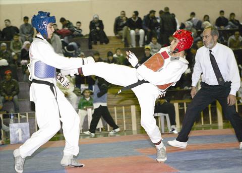 التصفية الأولى لمنتخب ناشئي التايكواندو تختتم اليوم 