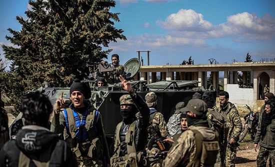 سوريا.. حرب شوارع في سراقب والطائرات المسيرة التركية تقصف مواقع للنظام