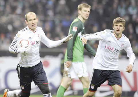 بايرن يقلل من حجم المشادة بين روبن ومولر 