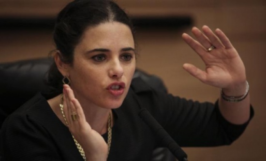 إسرائيلية دعت لإبادة الفلسطينيين تنتظر تعيينها وزيرة للعدالة إسرائيلية دعت لإبادة الفلسطينيين تنتظر تعيينها وزيرة للعدالة