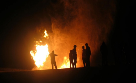 من جديد .. داعش يفجر خط غاز العريش المؤدي إلى الأردن من جديد .. داعش يفجر خط غاز العريش المؤدي إلى الأردن