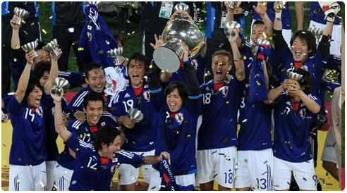 اليابان تتقدم للمركز 17 في تصنيف الفيفا