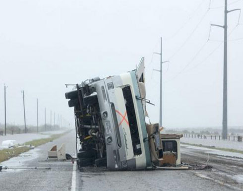 30 مصاباً وحوالي 40 مفقوداً في أعقاب إعصار هارفي