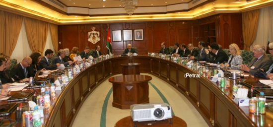 النسور يستقبل وفد الجمعية البرلمانية لحلف شمال الاطلسي ( الناتو )