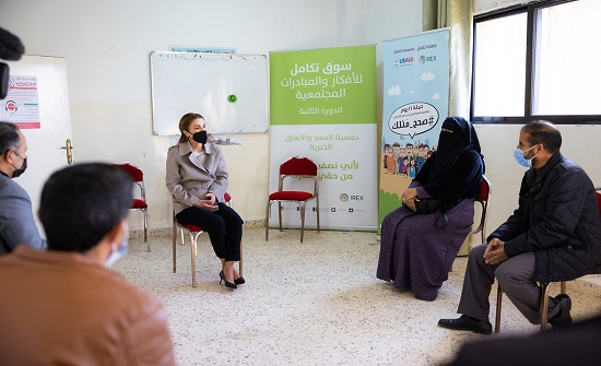 الملكة رانيا العبد الله تزور منطقة الذهيبة الشرقية الملكة رانيا العبد الله تزور منطقة الذهيبة الشرقية