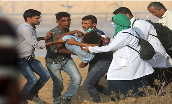 استشهاد طفل متأثرا بجراحه بغزة