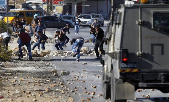 إصابة أكثر من 100 فلسطيني خلال مواجهات مع الاحتلال في الضفة