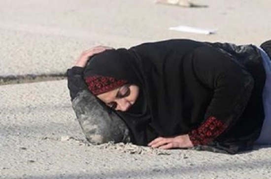 بالفيديو ..إصابة شابة فلسطينية على حاجز إسرائيلي شمال القدس