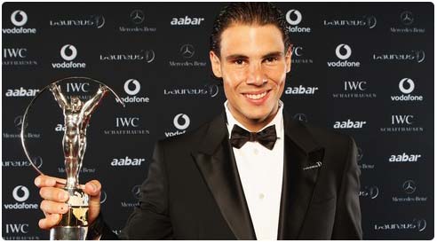 نادال يحرز جائزة لوريوس للتفوق الرياضي