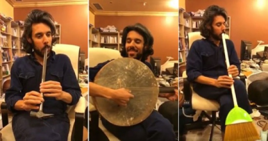 بالفيديو: شاب يصنع العود والناي من أدوات بسيطة سوف تذهلك