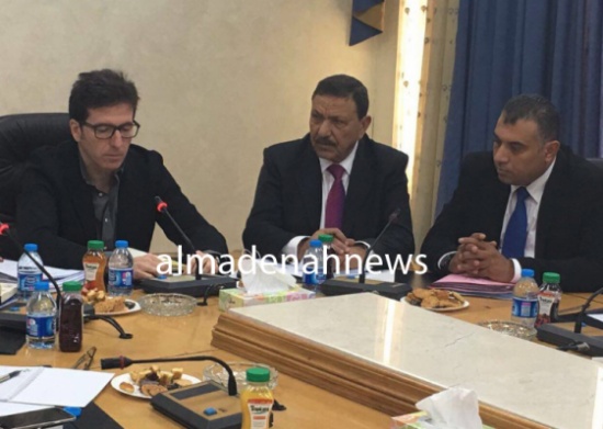 صور: جلسة حوارية بين رؤساء الكتل النيابية وخبراء من أوروبا