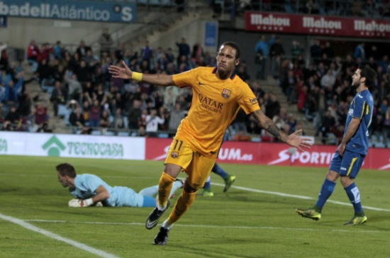 صور وفيديو .. برشلونة يحقق فوزاً مستحقاً على خيتافي بهدفين صور وفيديو .. برشلونة يحقق فوزاً مستحقاً على خيتافي بهدفين