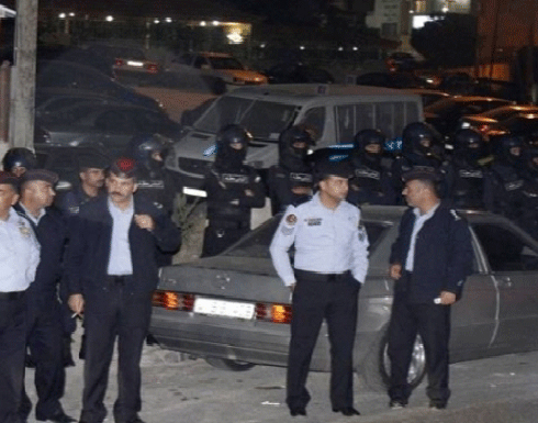 انتشار أمني كثيف شمال العاصمة عمان انتشار أمني كثيف شمال العاصمة عمان
