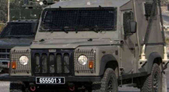 سرقة جيب من عسكرية لجيش الاحتلال بداخله عتاد عسكري