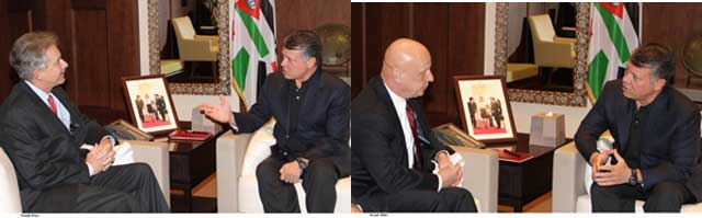 الملك يستقبل المبعوث الخاص للرئيس الروسي ويلتقي وكيل وزارة الخارجية الاميركية  