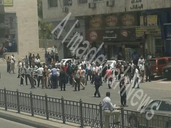 مشاجرة في أحد مولات عمان مشاجرة في أحد مولات عمان